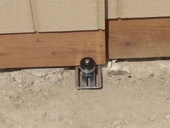 Greenhouse sliding barn door stay roller