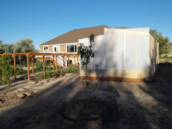 Mittleider Seedhouse - East Face