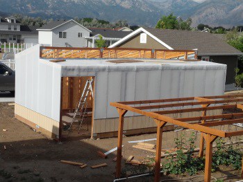 Mittleider Seedhouse - West and South Face