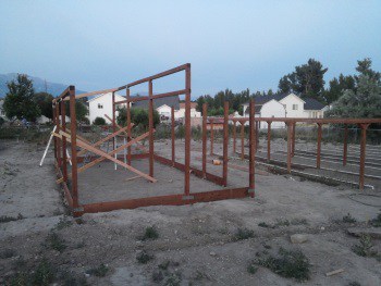 Building a greenhouse