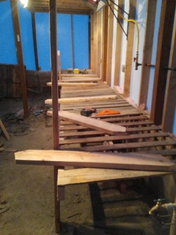 how to build a seedling table for your greenhouse