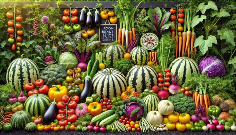 Heirloom Vegetables Bounty