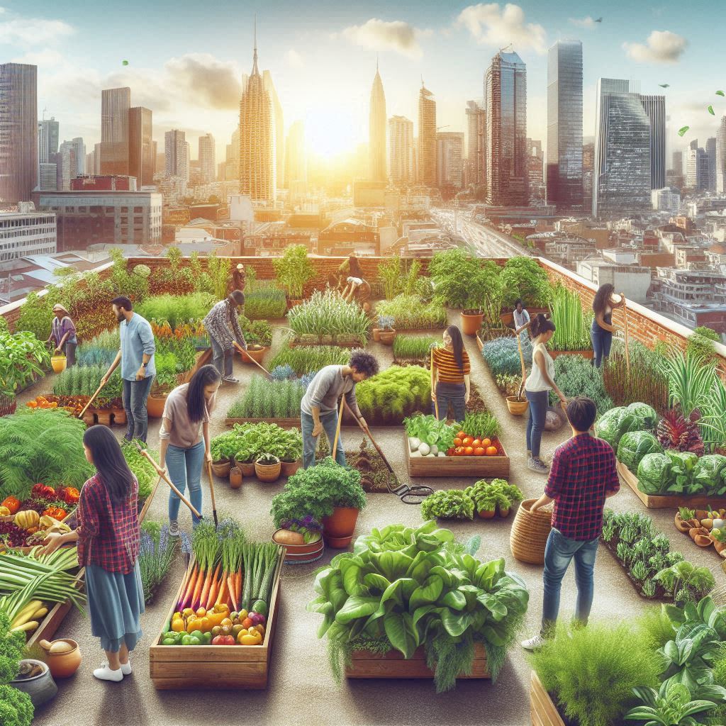 Role of urban farming in combating food insecurity