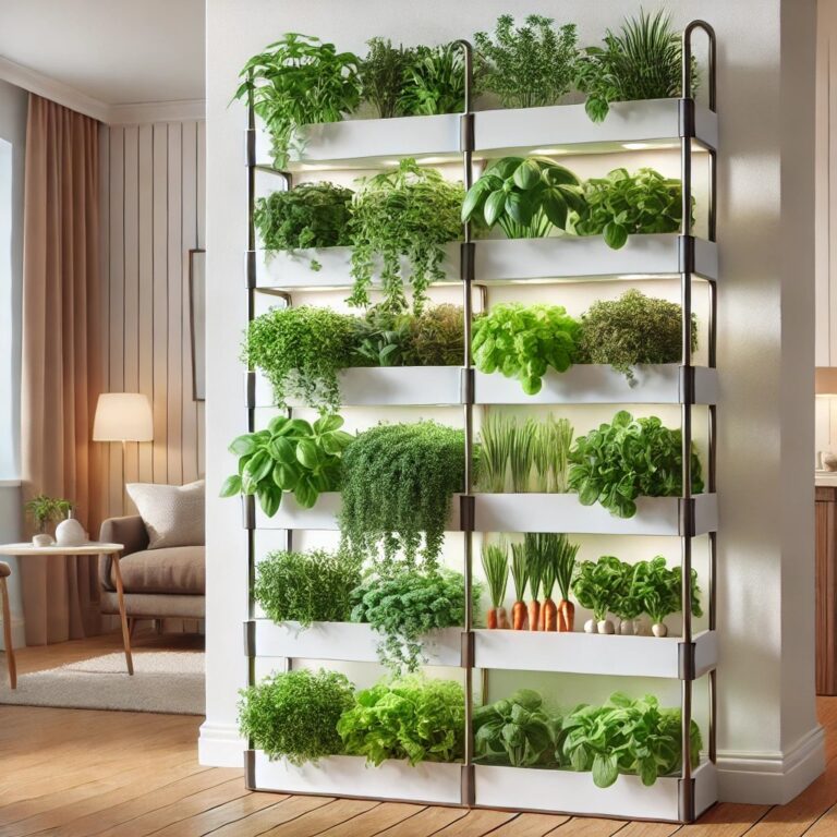 Small space vertical growing system