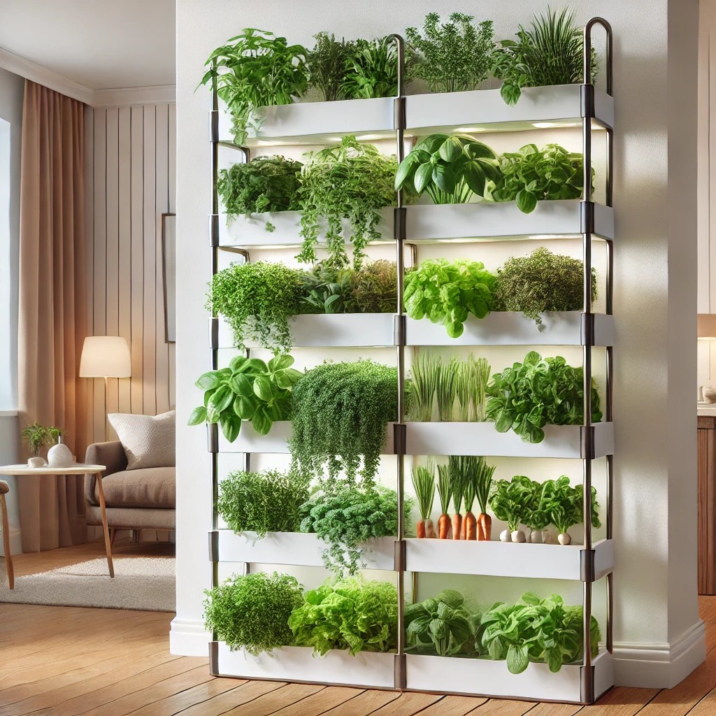 Small space vertical growing system