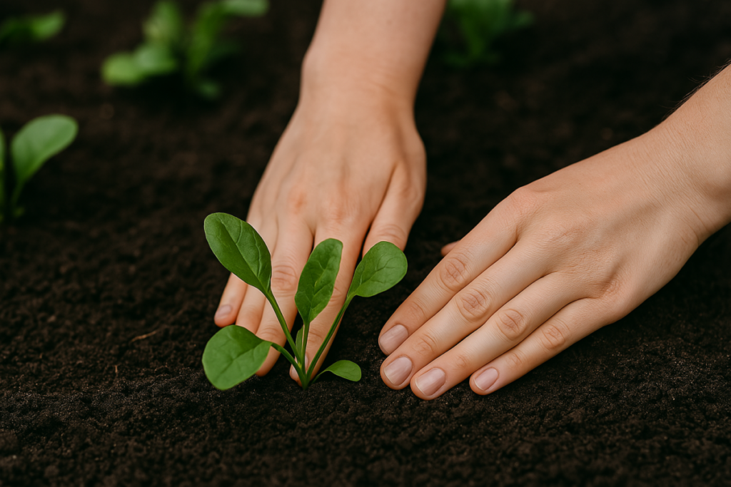 Being mindful in the garden